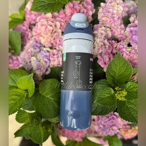 🩵🌊 Owala riptide Blur Grey Ombré 24oz colordrop